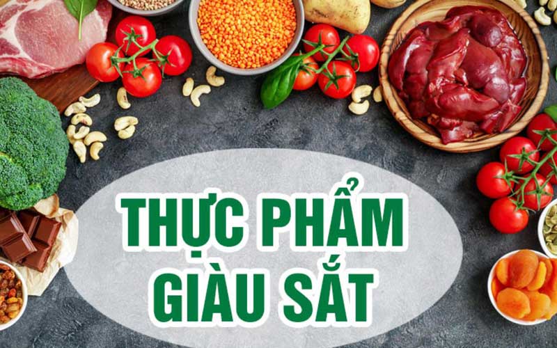 Thực phẩm giàu sắt giúp giảm cân tốt