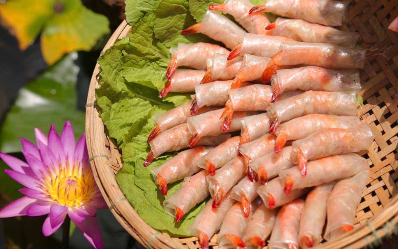 Chả ram tôm đất – nhỏ gọn mà 