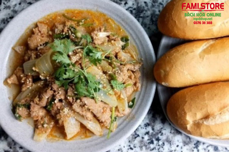 Thịt bò xào sả ớt