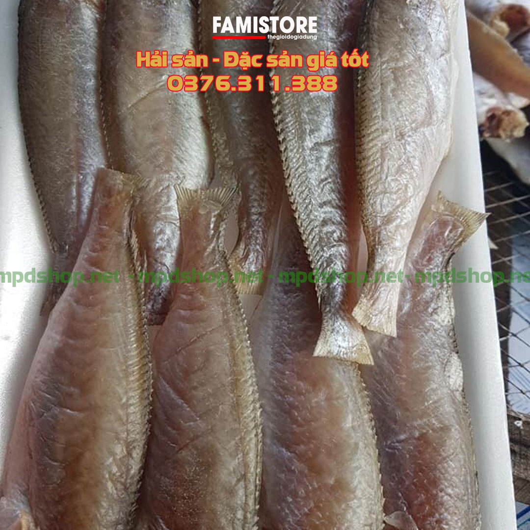 Cá Đù có kích thước thường 8-15cm