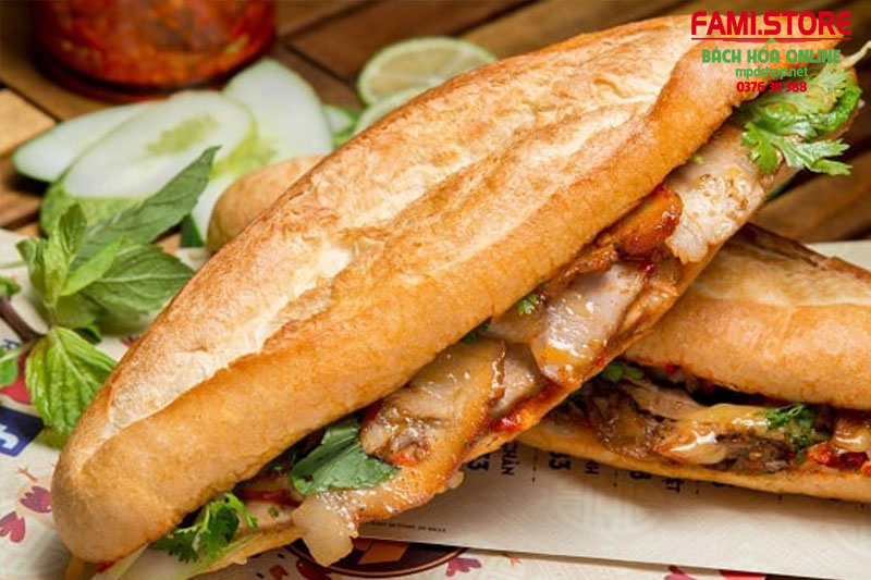 Bánh mì sử dụng chả cá Nha Trang